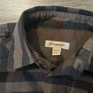 Burberry Multicolor Checkered Shirt